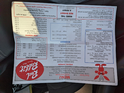 Hamburger Restaurant «Red Rabbit Drive-In», reviews and photos, 60 Benvenue Rd, Duncannon, PA 17020, USA