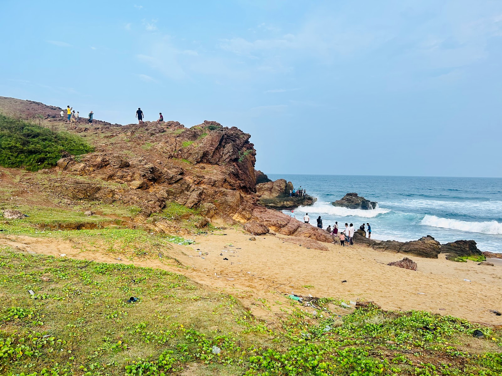 Foto di Seethapalem Beach zona selvaggia