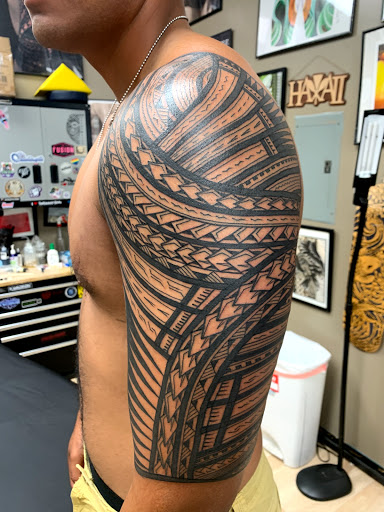 Explore druid tattoo ideas, creative tattoo ideas in Hilo, available at Native Flesh Tattoo