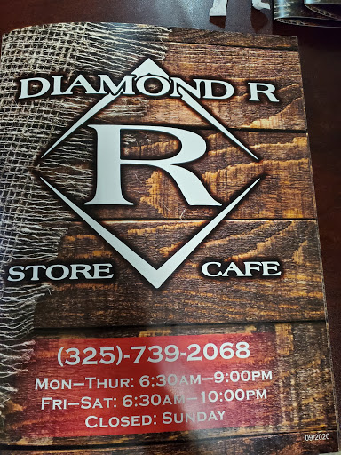 Restaurant «Diamond R Store & Cafe», reviews and photos, 11801 US-84, Zephyr, TX 76890, USA
