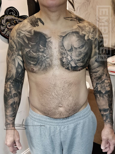 Explore castle tattoo ideas, creative tattoo ideas in Birmingham, available at Revolution Ink