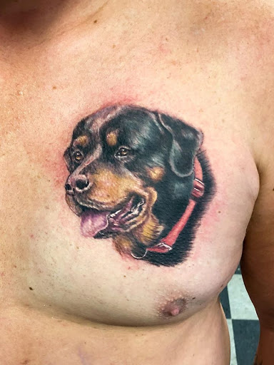 Tattoo Shop «Lucky DeVille Tattoo Co.», reviews and photos, 2333 Niagara Falls Blvd, Amherst, NY 14228, USA