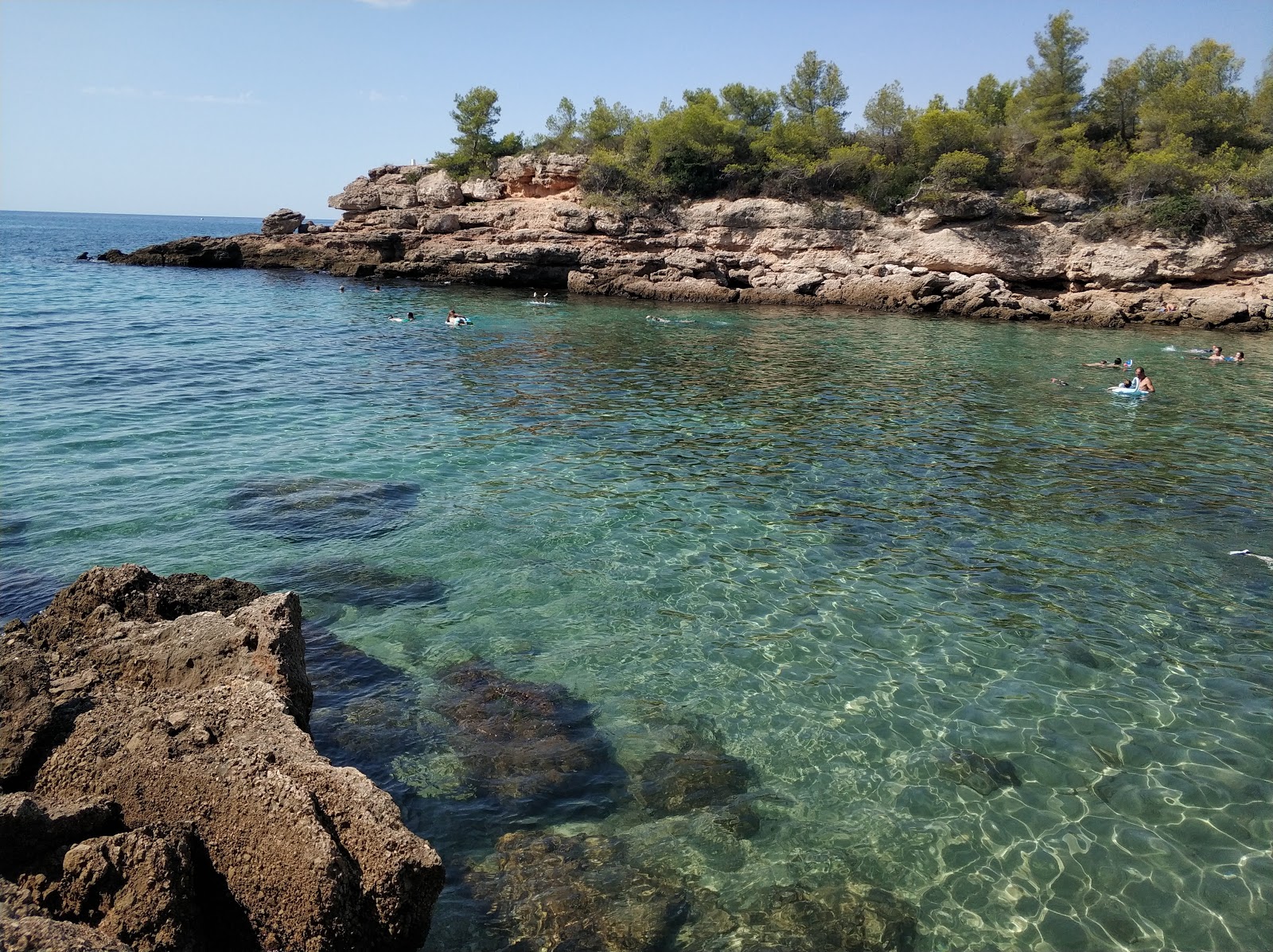 Fotografija Playa Calafat z visok stopnjo čistoče