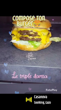 Hamburger du Restaurant Darna à Valentigney - n°2