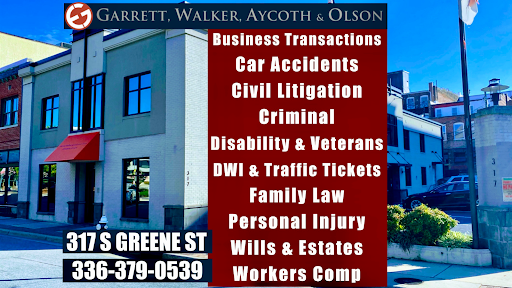 Legal Services «Garrett Walker Aycoth, & Olson», reviews and photos