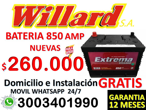 Baterias Willard