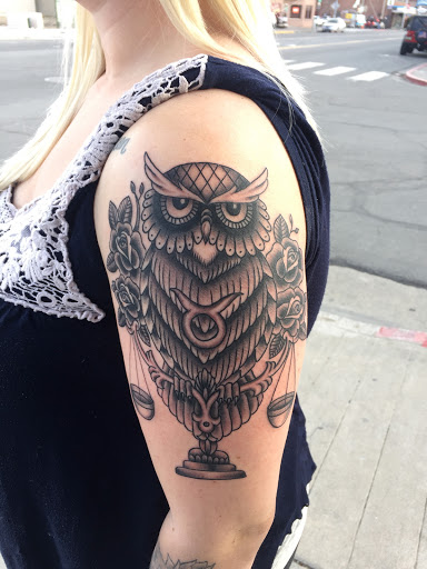 Explore granddaughter tattoo ideas, creative tattoo ideas in Reno, available at Aces Tattoo