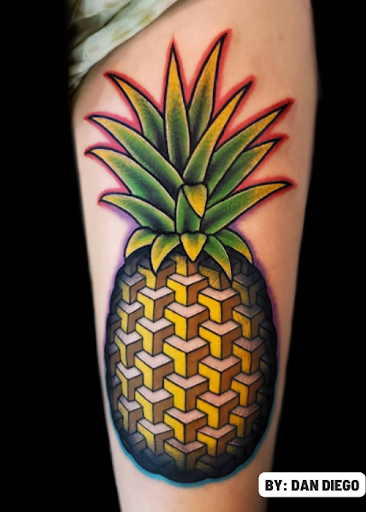 Explore albania tattoo ideas, creative tattoo ideas in San Diego, available at The Chrome Lady Tattoo