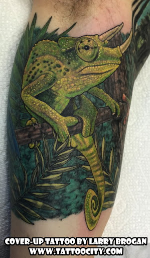 Explore elvish tattoo ideas, creative tattoo ideas in Lockport, available at Tattoo City by Larry Brogan