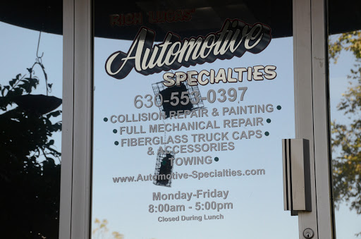 Auto Body Shop «Automotive Specialties», reviews and photos, 208 Wolf St, Yorkville, IL 60560, USA