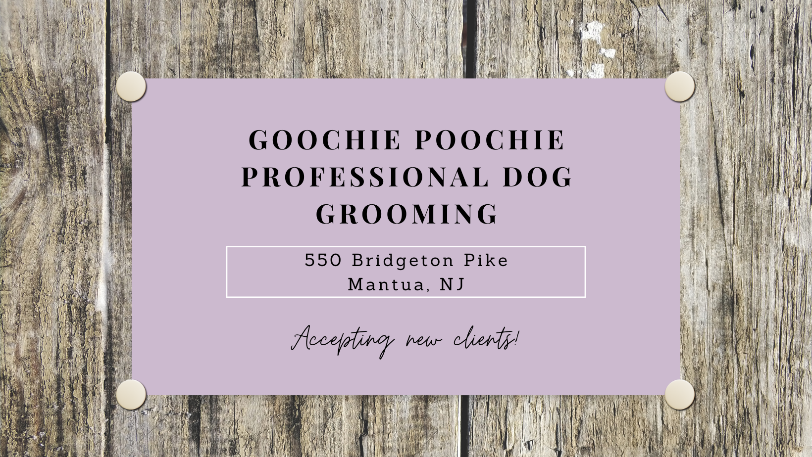 Goochie Poochie Professional Dog Grooming