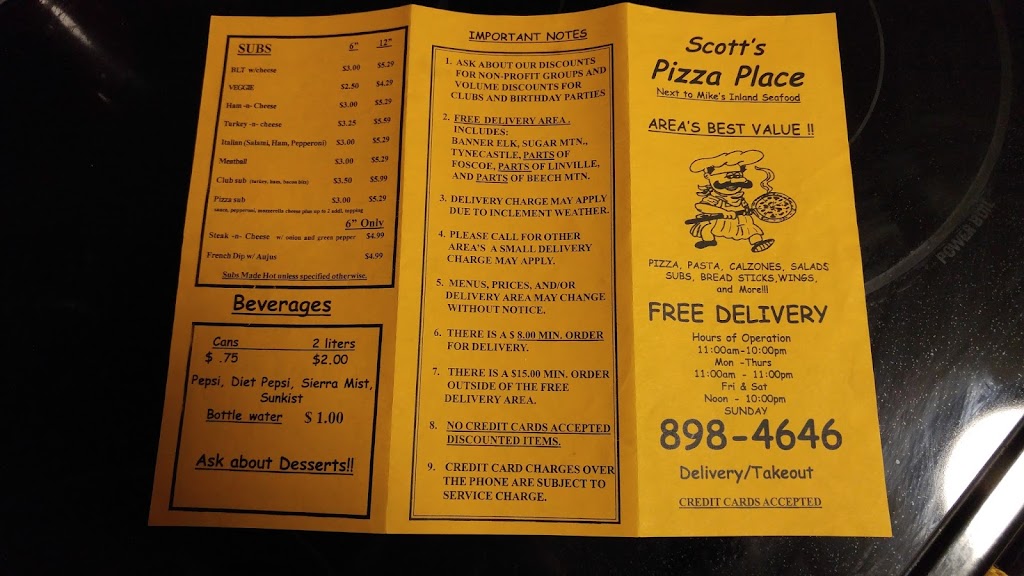 Scott's Pizza Place 28604