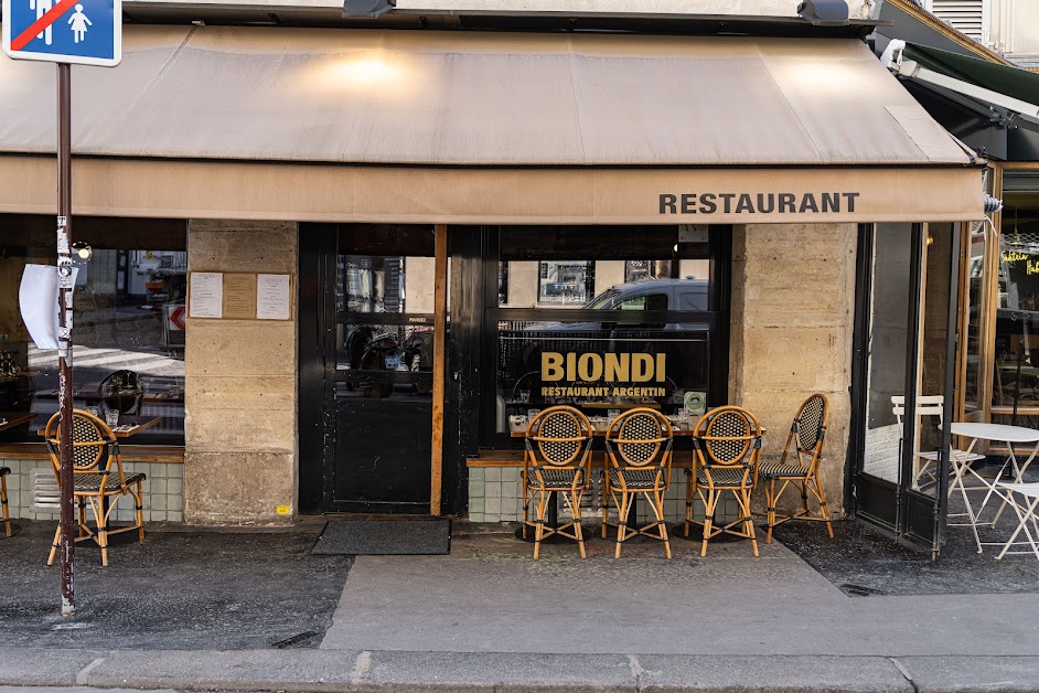 Biondi à Paris (Paris 75)