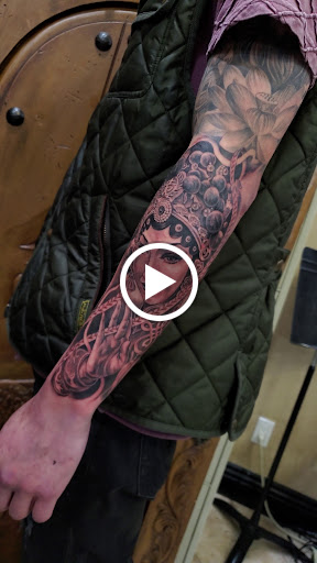 Explore tattoo ideas for men inner bicep, creative tattoo ideas in Fountain Valley, available at Lowrider Tattoo Studios