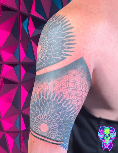 Explore male family tattoo ideas, creative tattoo ideas in Bethlehem, available at Soul Glow Electric Ink