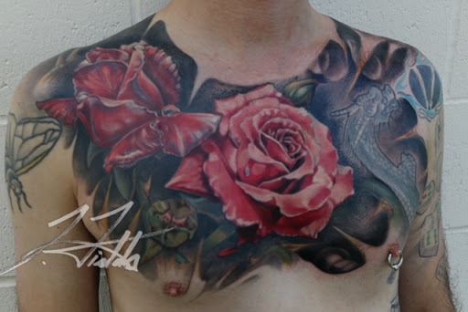 Tattoo Shop «Platinum Rose Studio & Gallery», reviews and photos, 1725 Blairs Ferry Rd, Cedar Rapids, IA 52402, USA