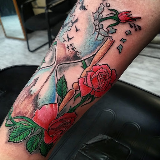 Explore faith over fear tattoo ideas, creative tattoo ideas in Plainfield, available at Tattoo Warehouse AND Body Piercings