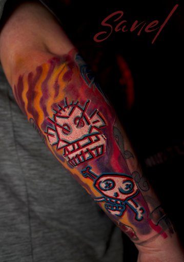 Explore eeyore tattoo ideas, creative tattoo ideas in North Brunswick, available at Orpheus Tattoo Studio