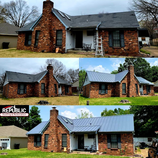 Roofing Contractor «Republic Roofing & Restoration», reviews and photos, 91 Peyton Pkwy #101, Collierville, TN 38017, USA