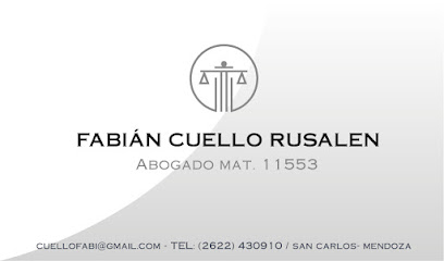 Abogado Fabián Cuello