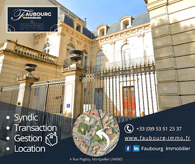 FAUBOURG IMMOBILIER à Montpellier