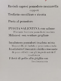 Tiffany Caffè à Rivoli carte