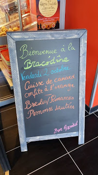 Menu du La Braco'Dine à Bons-en-Chablais