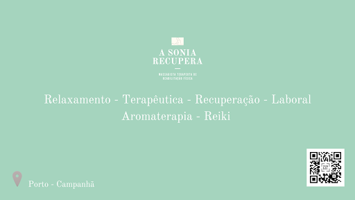 A SONIA RECUPERA - Massagista Terapeuta de Reabilitação Física e Desportiva