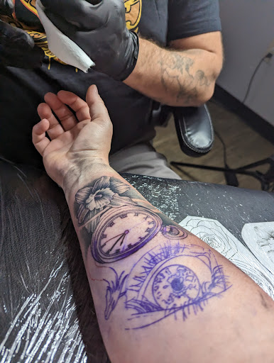 Explore taylor swift lyric tattoo ideas, creative tattoo ideas in Greenwood, available at Outlaw Tattoo Co