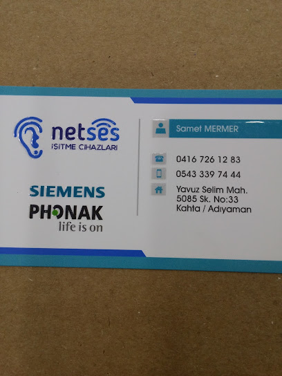 Netses İşitme Cihazları Satış Ve Uygulama Merkezi