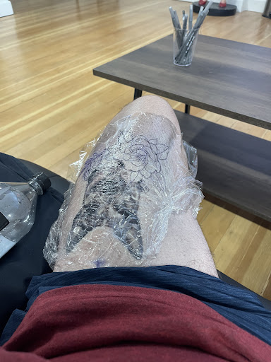 Explore demon slayer tattoo ideas, creative tattoo ideas in Peoria, available at Iron Key Tattoo Studio Inc.