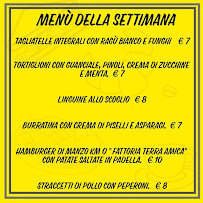 Menu / carte de Caffè Upper à Mareno di Piave