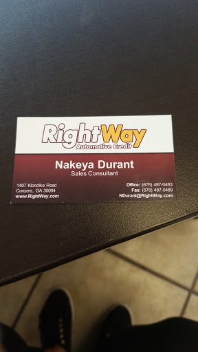 Used Car Dealer «RightWay Auto Sales», reviews and photos, 1390 Iris Dr SW, Conyers, GA 30094, USA