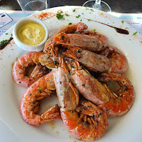 Plats et boissons du Restaurant de fruits de mer La Ferme Marine - L'assiette du port à Marseillan - n°6