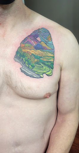 Explore sea shell tattoo ideas, creative tattoo ideas in Pittsburg, available at NeonMoon Tattoo