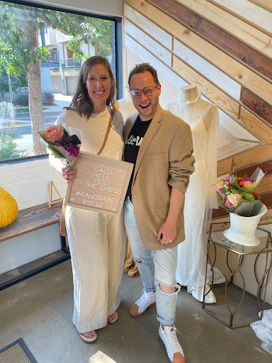 Bridal Shop «a&bé bridal shop denver», reviews and photos, 1955 W 35th Ave, Denver, CO 80211, USA