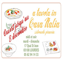 Restaurant italien Casa Italia à Lourdes - menu / carte