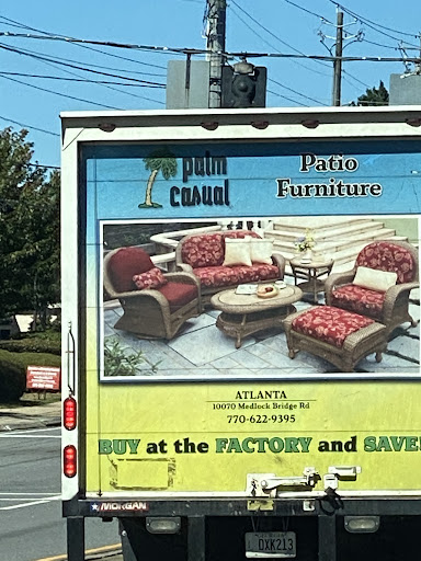 Outdoor Furniture Store «Palm Casual Patio Furniture», reviews and photos, 10070 Medlock Bridge Rd, Johns Creek, GA 30097, USA