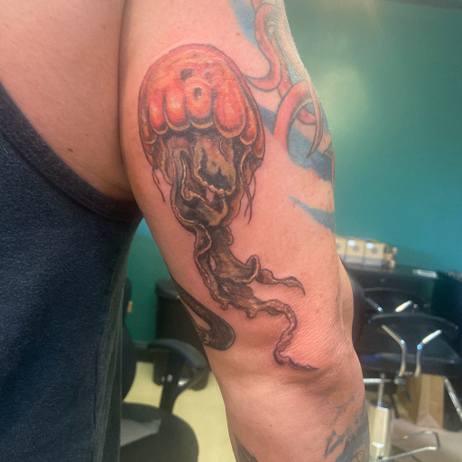 Explore stingray tattoo ideas, creative tattoo ideas in Largo, available at Inside Ink Tattoo Studio
