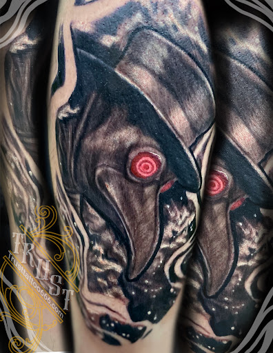 Explore minecraft tattoo ideas, creative tattoo ideas in Milwaukee, available at Trust Tattoo and Body Piercings