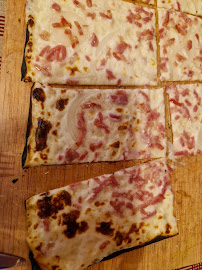 Tarte flambée du Restaurant de spécialités alsaciennes Restaurant Steinmuehl à Lampertheim - n°20