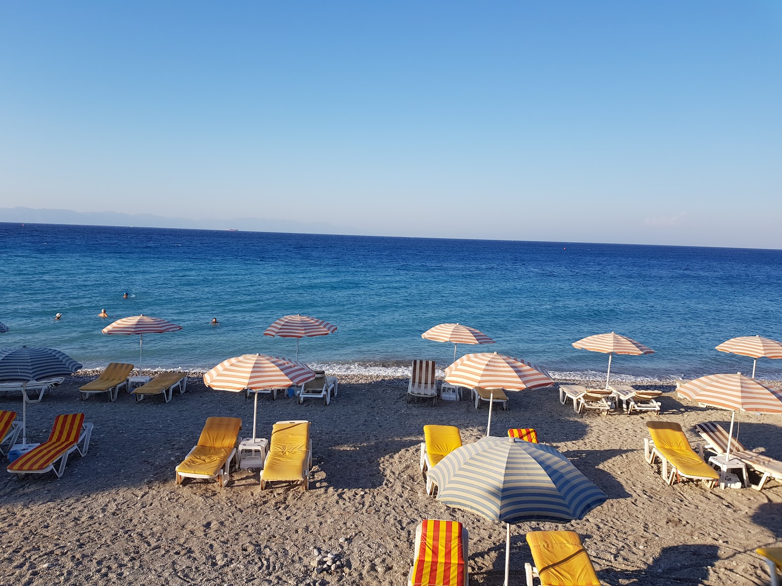 Photo of Ialysos beach amenities area