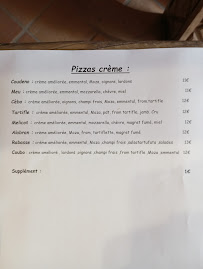Menu / carte de Tonton G pizzas à Salernes