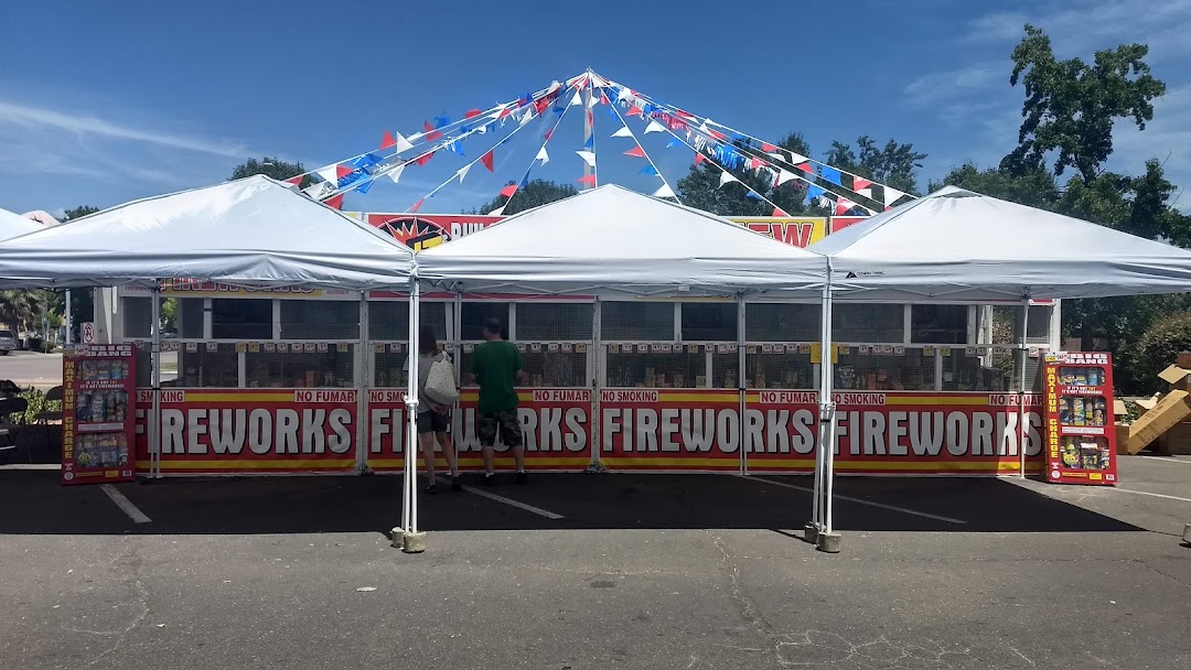 Veteran Riders TNT Fireworks Booth
