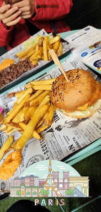 Plats et boissons du Restaurant de hamburgers Atelier Burjé à Colombes - n°20