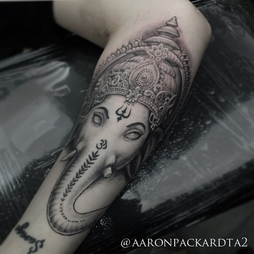 Explore concrete tattoo ideas, creative tattoo ideas in Providence, available at F.I.N.A.O. Ink Tattoo Company
