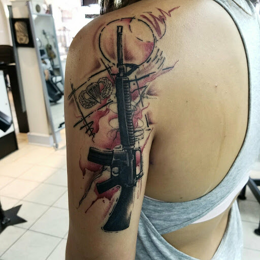 Explore overwatch tattoo ideas, creative tattoo ideas in Chicago, available at Royal Flesh Tattoo and Piercing
