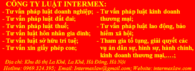 Công ty Luật Intermex - Dịch Vụ Uy Tín