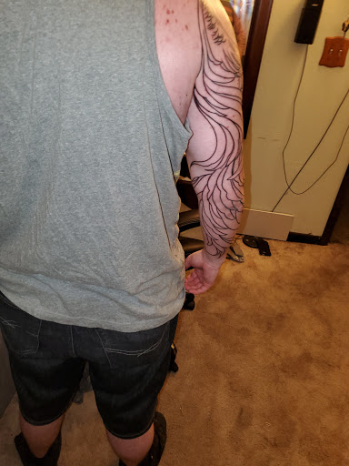 Explore cool neck tattoo ideas, creative tattoo ideas in Gainesville, available at Bodytech Tattooing & Piercing