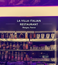 Bar du Restaurant italien La Villa Brasserie Italienne Roanne Riorges - n°9